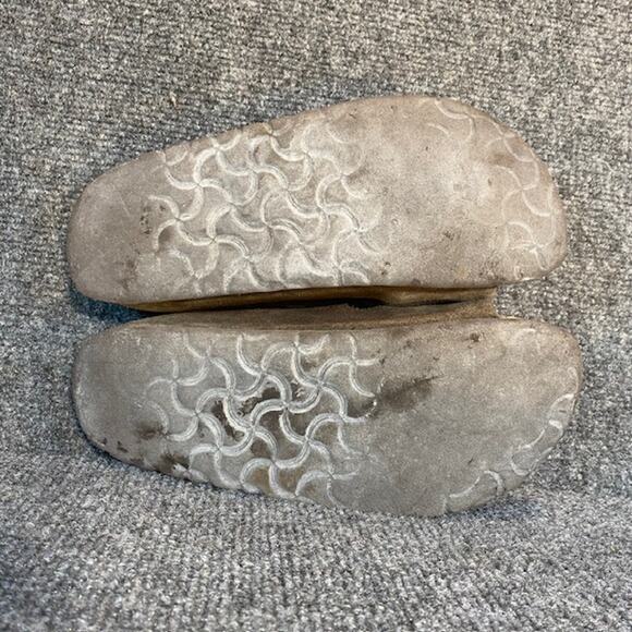 Birkenstock Arizona Suede Sandals Size 34 Brown Comfort Shoes Women 4 Kids 3-3.5 - Picture 6 of 7
